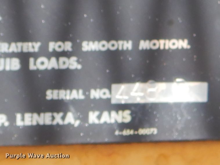 image for item GP9158 Roderson 1C701B  carry deck crane