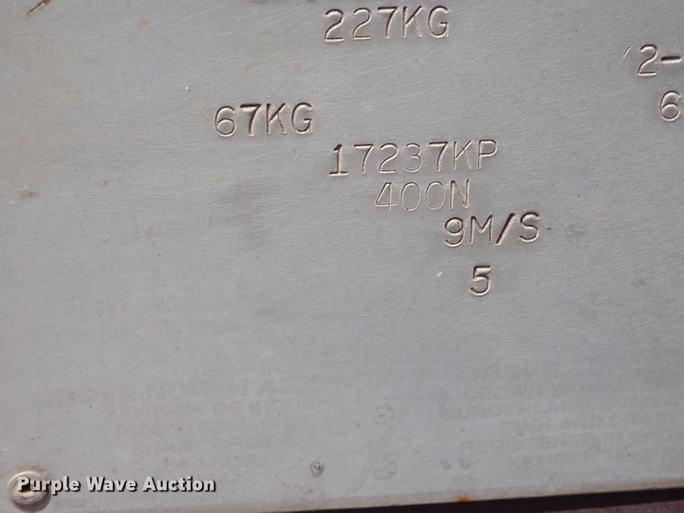 image for item GP9163 1997 Grove AMZ51E  boom lift