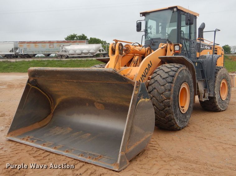 image for item GP9180 2015 Hyundai HL770-9A  wheel loader
