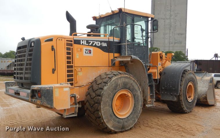 image for item GP9180 2015 Hyundai HL770-9A  wheel loader