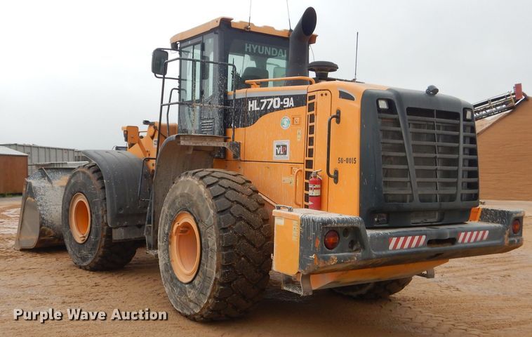 image for item GP9180 2015 Hyundai HL770-9A  wheel loader