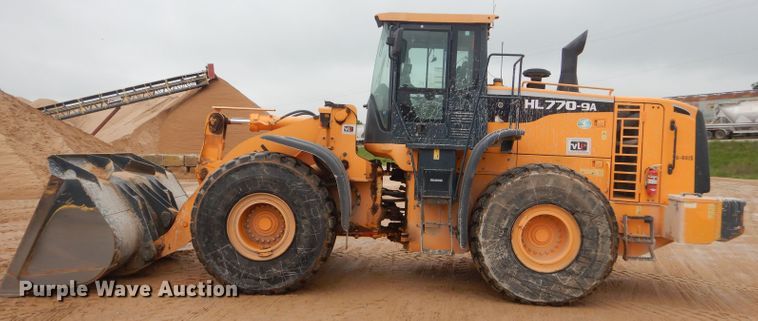 image for item GP9180 2015 Hyundai HL770-9A  wheel loader