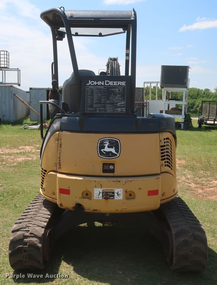 image for item GS9924 2012 John Deere 35D  mini excavator