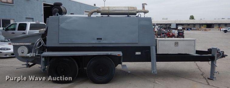 image for item GV9002 1986 Putzmeister concrete pump trailer