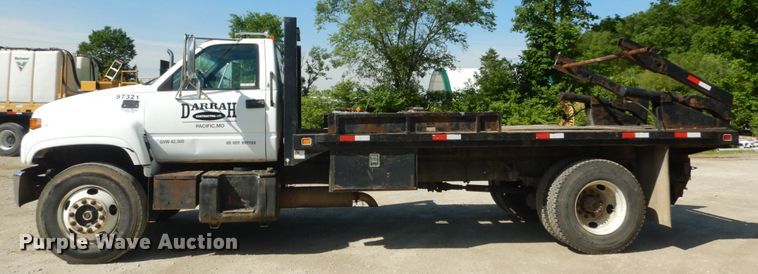 image for item GV9046 1997 Chevrolet C7500  flatbed truck