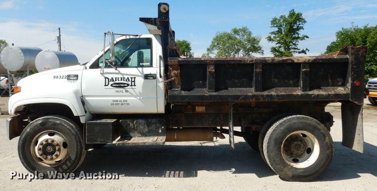 image for item GV9048 1998 Chevrolet C7500  dump truck