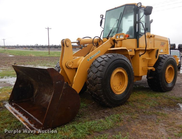 image for item GW9100 2004 Kawasaki 70ZV  wheel loader