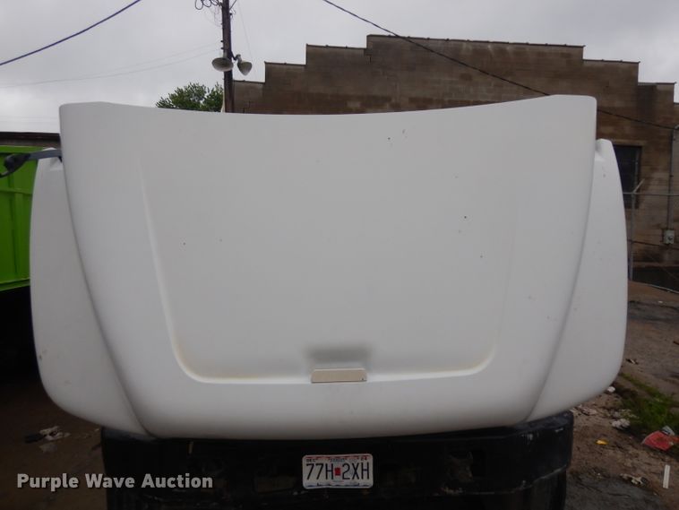 image for item GW9119 1999 Ford F800 dump truck with crane