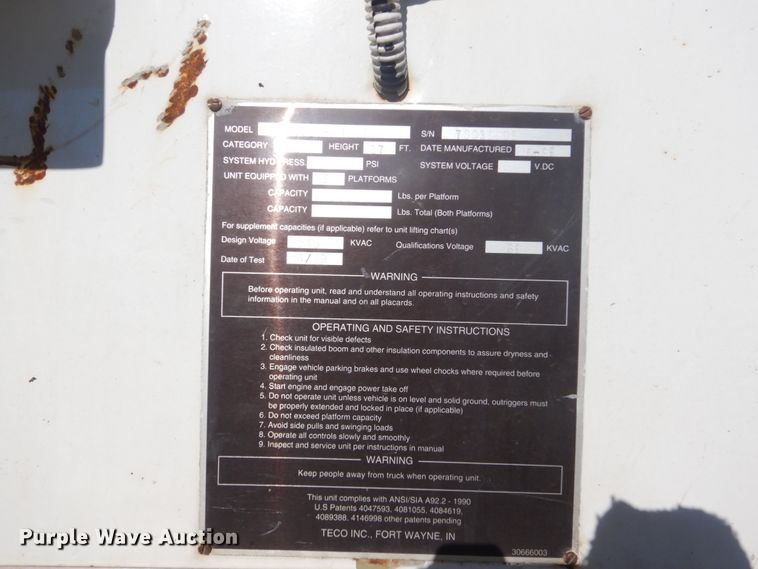 image for item GW9876 2000 Ford F550 Super Duty  bucket truck