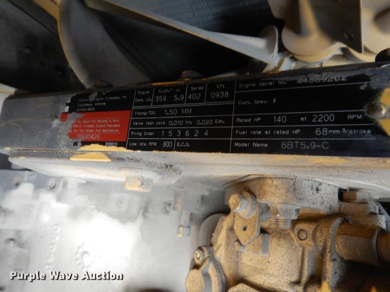 image for item GW9917 1993 Vermeer D14/24R  directional boring unit