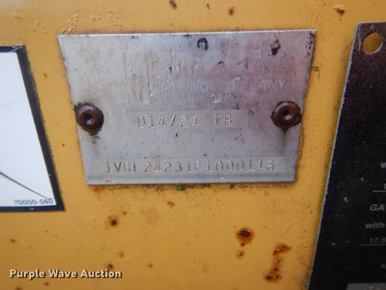 image for item GW9917 1993 Vermeer D14/24R  directional boring unit