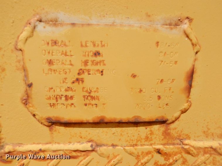 image for item GW9926 1944 Kine 18X8 tank trailer