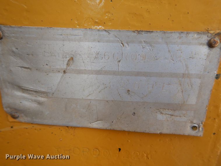 image for item GW9931 1997 Caterpillar 320B L  excavator