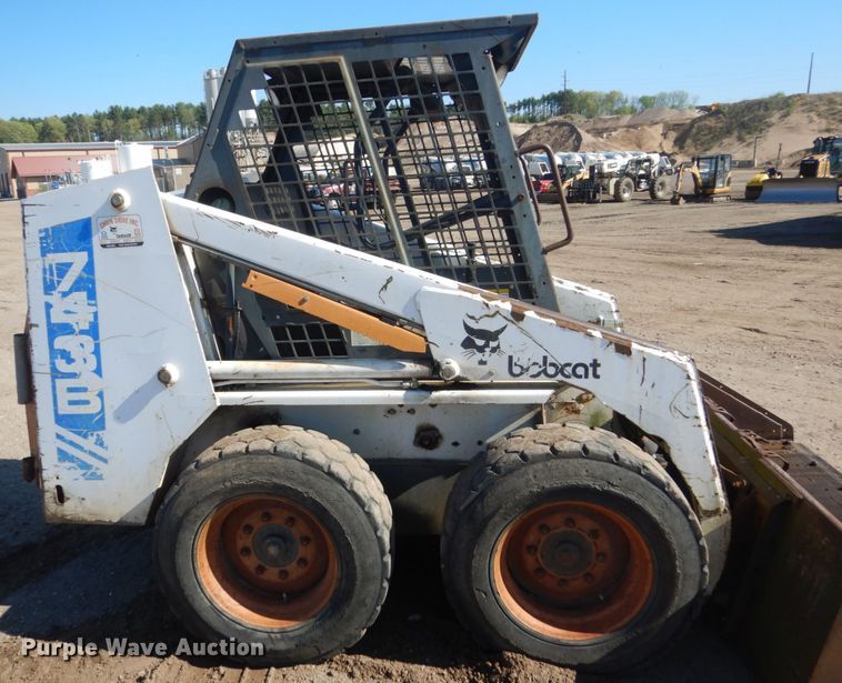 image for item GW9938 1994 Bobcat 743B  skid steer loader