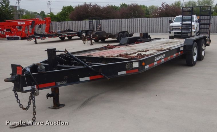 image for item GW9958 2015 Lucon equipment trailer