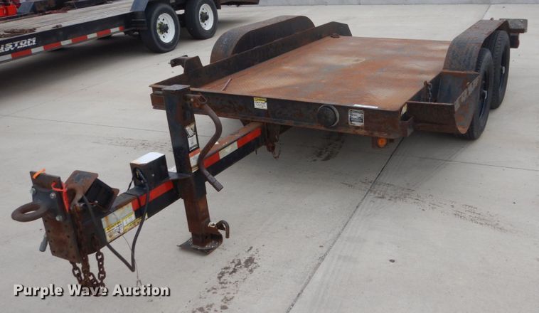 image for item GW9959 2014 Butler tilt deck utility trailer