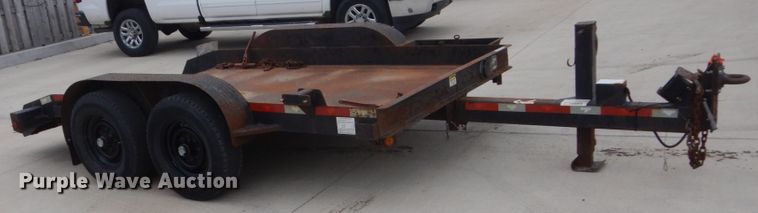 image for item GW9959 2014 Butler tilt deck utility trailer