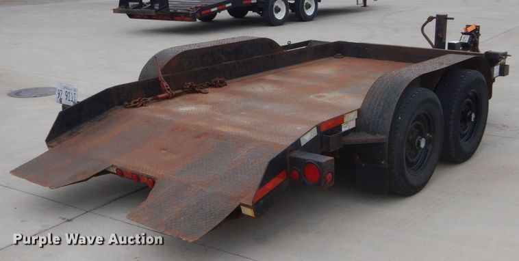 image for item GW9959 2014 Butler tilt deck utility trailer