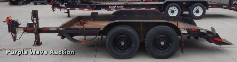 image for item GW9959 2014 Butler tilt deck utility trailer