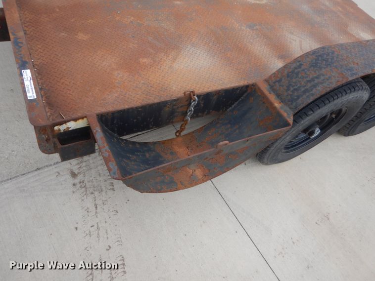 image for item GW9959 2014 Butler tilt deck utility trailer