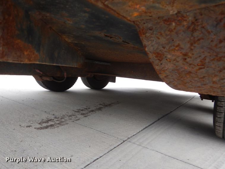 image for item GW9959 2014 Butler tilt deck utility trailer