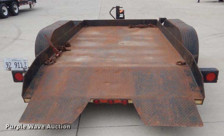 image for item GW9959 2014 Butler tilt deck utility trailer