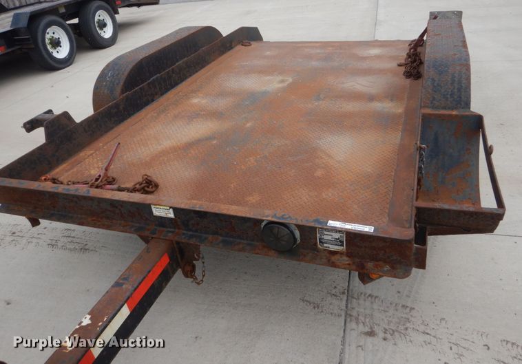 image for item GW9959 2014 Butler tilt deck utility trailer
