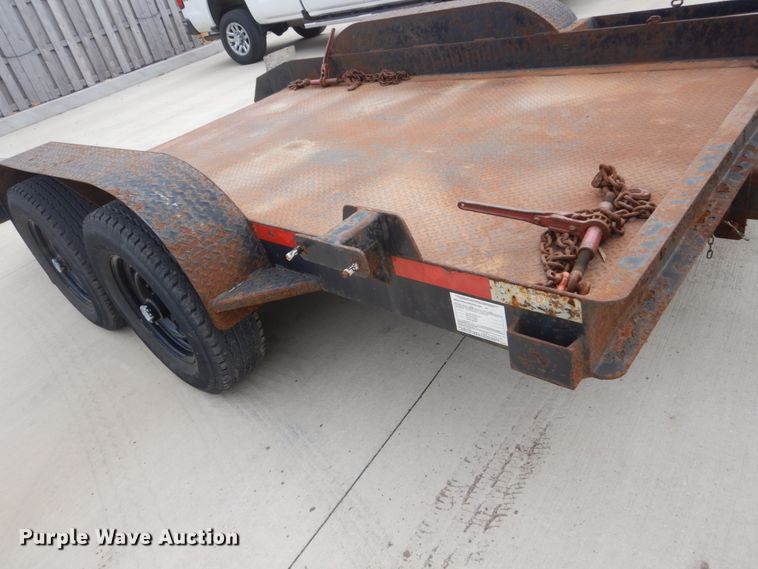 image for item GW9959 2014 Butler tilt deck utility trailer