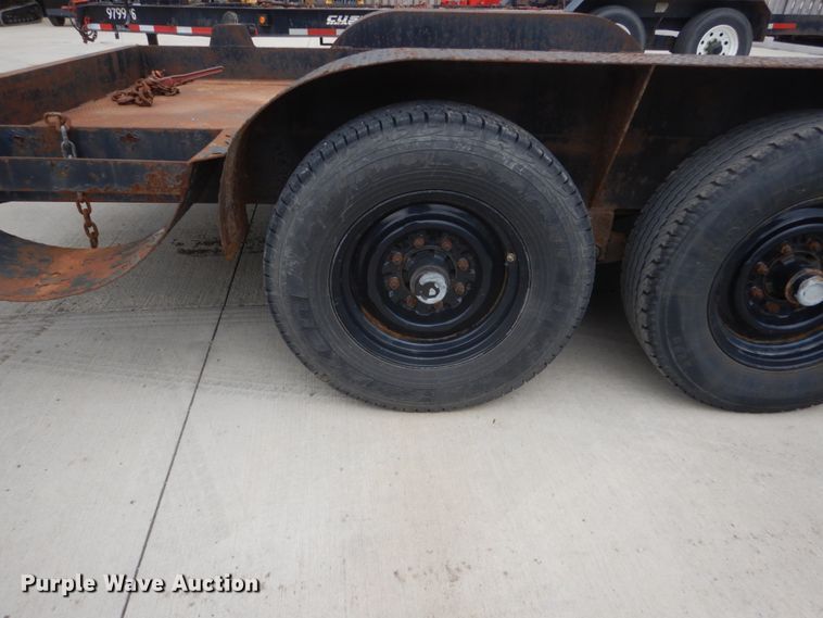 image for item GW9959 2014 Butler tilt deck utility trailer