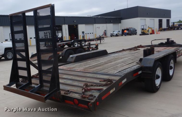 image for item GW9960 2015 Lucon equipment trailer