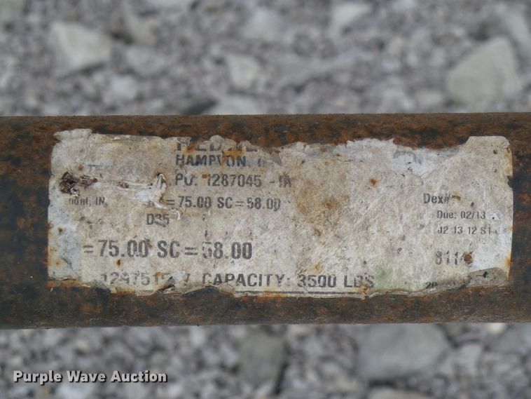 image for item GX9074 2012 Maxi Stringing tile trailer