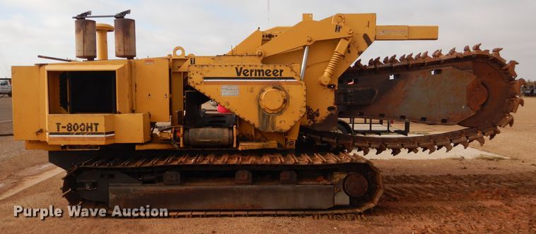 image for item HC9028 1993 Vermeer T-800HT  trencher
