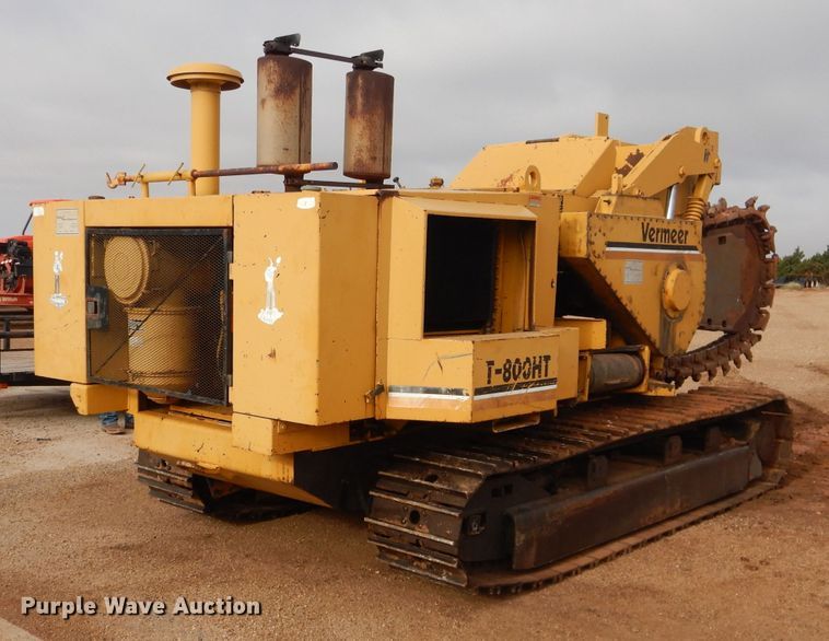 image for item HC9028 1993 Vermeer T-800HT  trencher