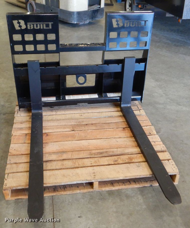 image for item HM9509 2018 B Built PF-5000 skid steer pallet forks