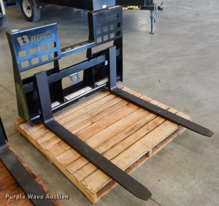 image for item HM9509 2018 B Built PF-5000 skid steer pallet forks