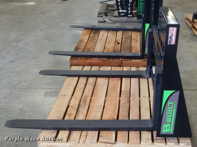 image for item HM9509 2018 B Built PF-5000 skid steer pallet forks