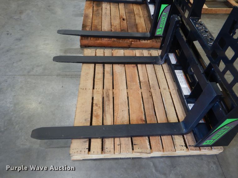 image for item HM9509 2018 B Built PF-5000 skid steer pallet forks