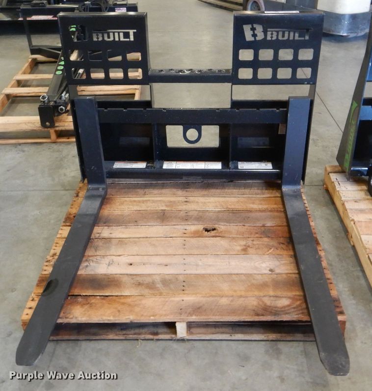 image for item HM9510 2018 B Built PF-5000 skid steer pallet forks