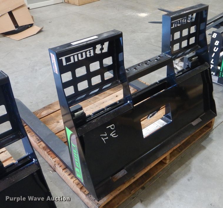 image for item HM9510 2018 B Built PF-5000 skid steer pallet forks