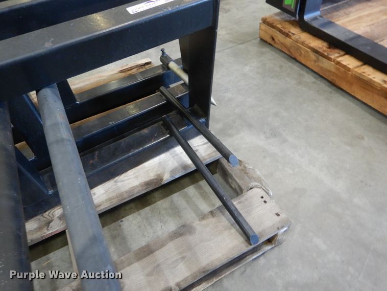 image for item HM9511 (3) B Built skid steer bale spears