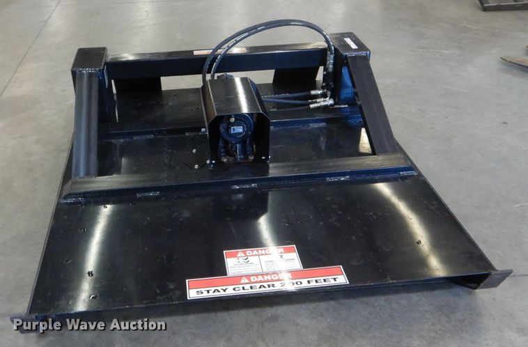 image for item HM9513 2018 B Built BB-HD-60 skid steer rotary mower