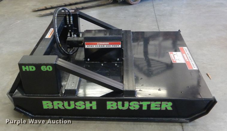 image for item HM9513 2018 B Built BB-HD-60 skid steer rotary mower