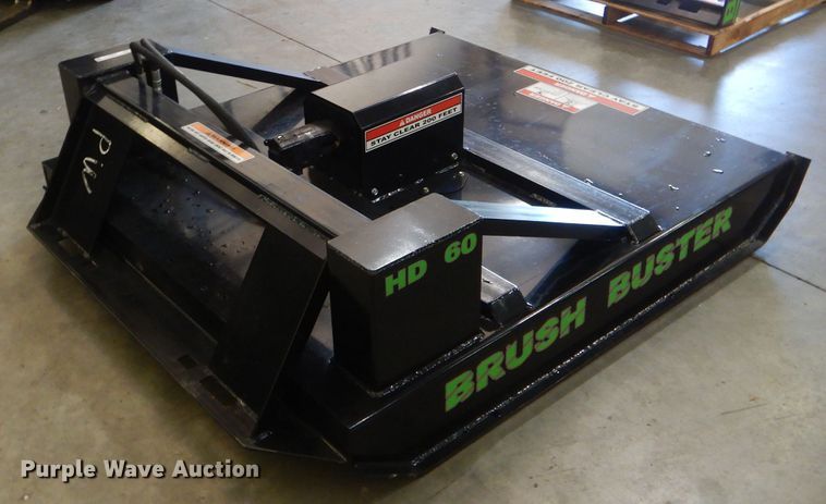 image for item HM9513 2018 B Built BB-HD-60 skid steer rotary mower