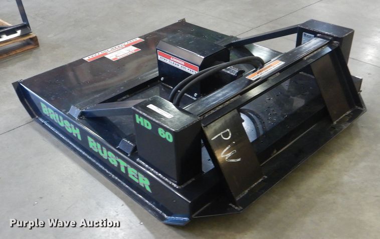 image for item HM9513 2018 B Built BB-HD-60 skid steer rotary mower