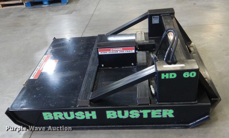 image for item HM9513 2018 B Built BB-HD-60 skid steer rotary mower