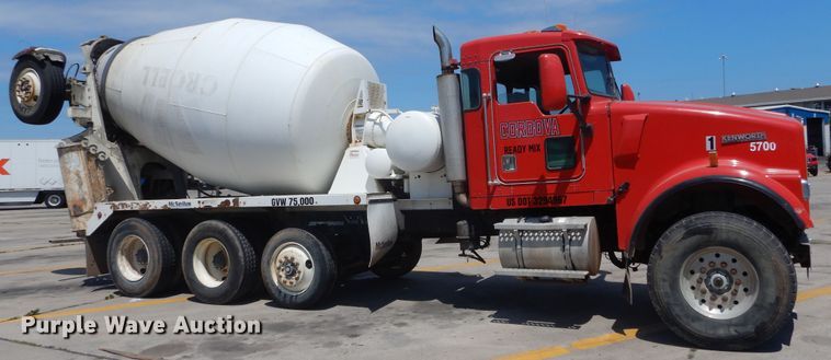 image for item HS9556 2000 Kenworth W900  ready mix truck