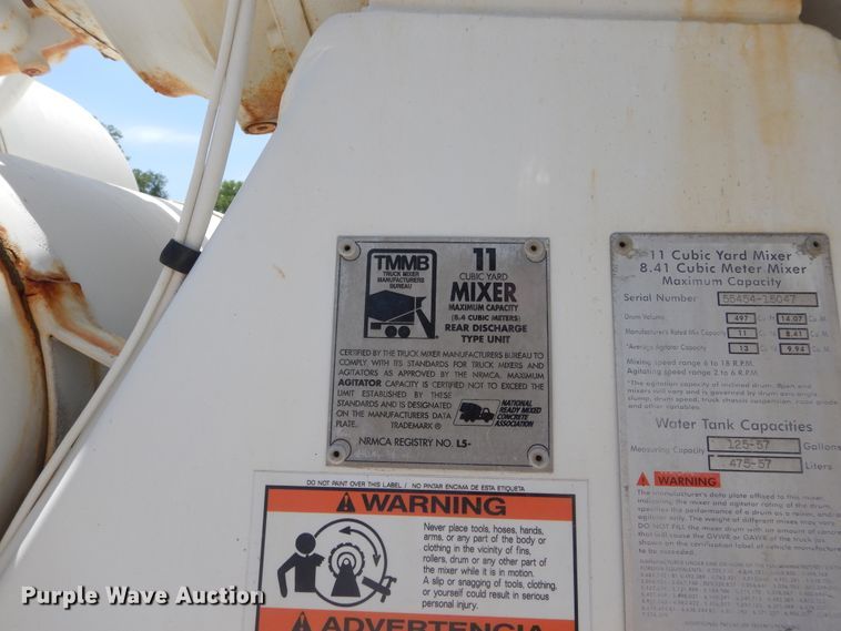 image for item HS9556 2000 Kenworth W900  ready mix truck