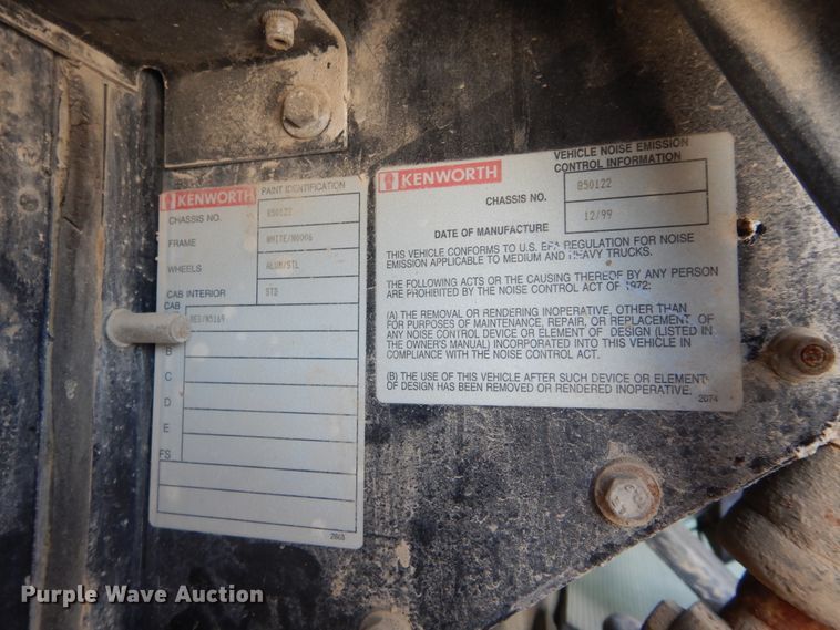 image for item HS9556 2000 Kenworth W900  ready mix truck