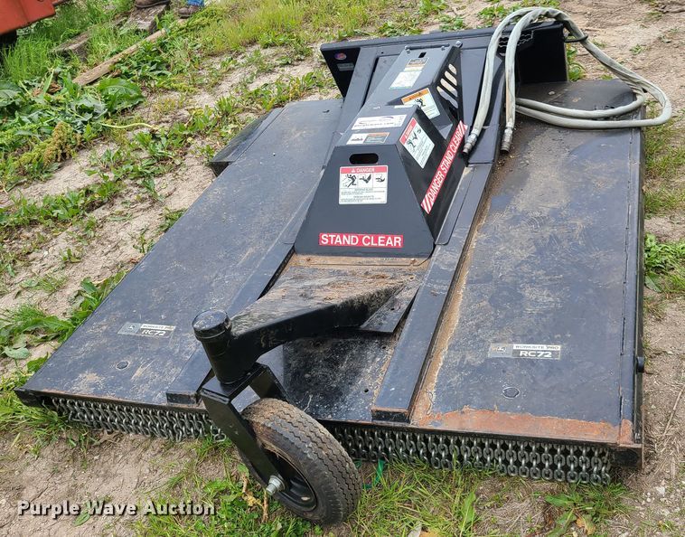 image for item K5872 John Deere RC72 skid steer mower