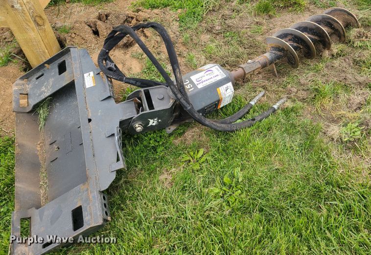 2016 Bobcat 15C skid steer auger in Richmond, MO Item K5887 for sale
